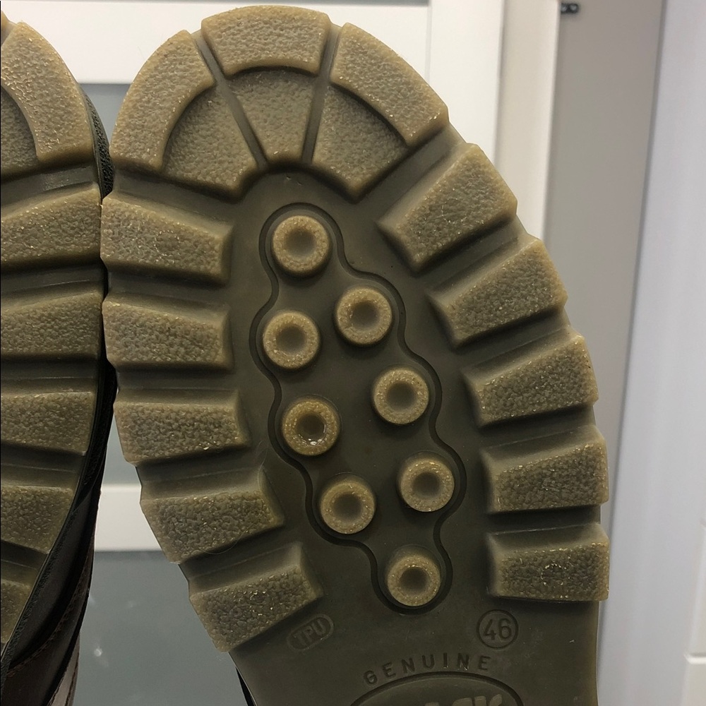 ECCO Track GORE-TEX Brown Leather Walking Shoes – Men’s EU 46 / US 12–12.5 - Picture 15 of 16